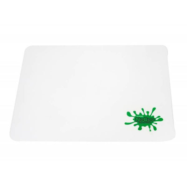  Large White Nonstick Silicone Mat by NoGoo showing product fully laid out